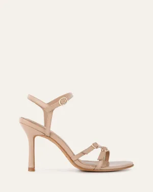 ROMY HIGH HEELS BLUSH LEATHER Jo Mercer