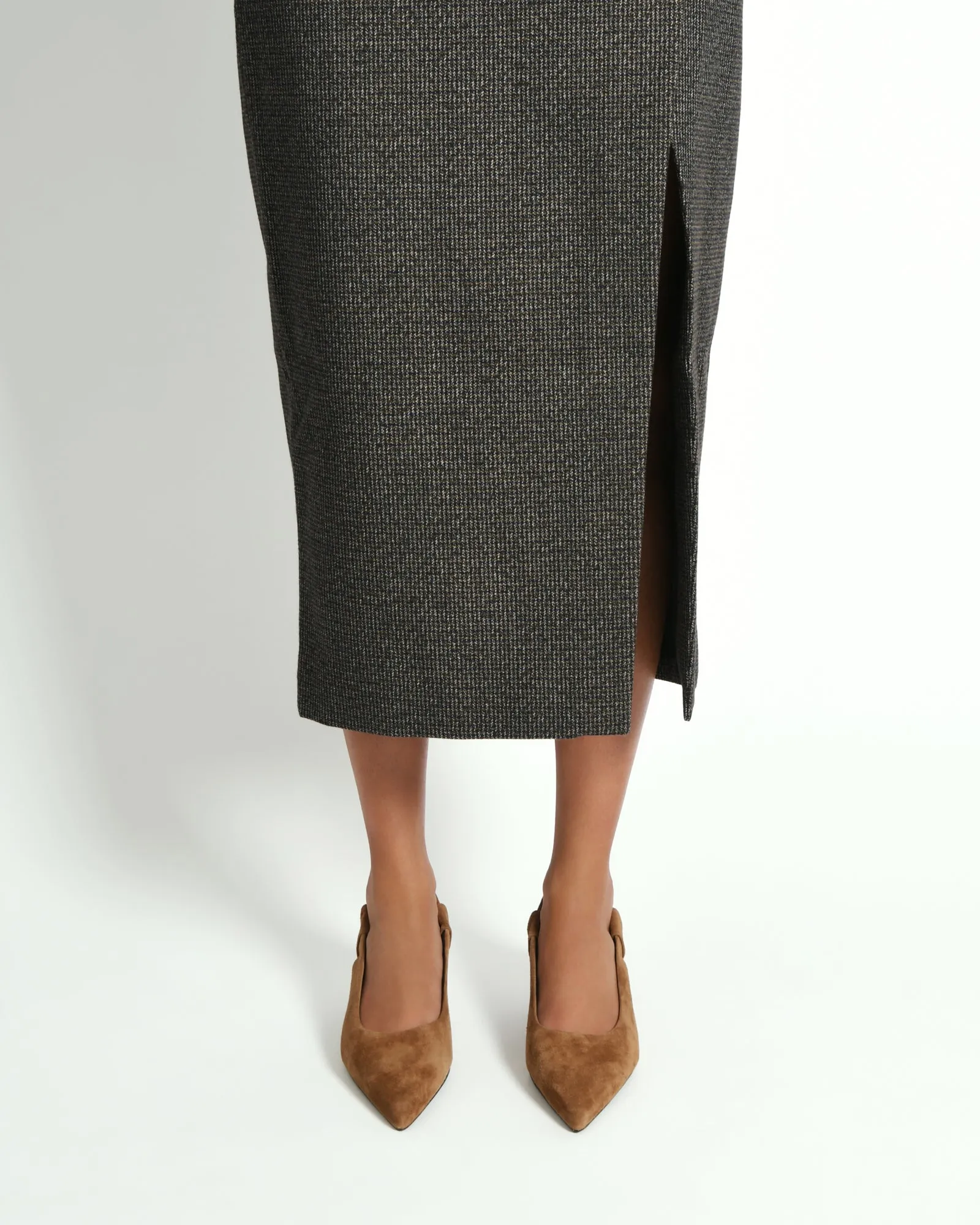 ROSA LOW HEELS BISCUIT SUEDE Jo Mercer