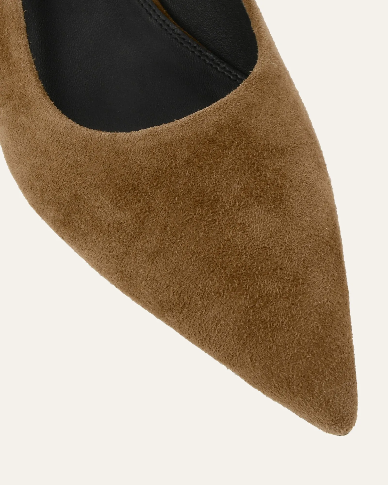 ROSA LOW HEELS BISCUIT SUEDE Jo Mercer