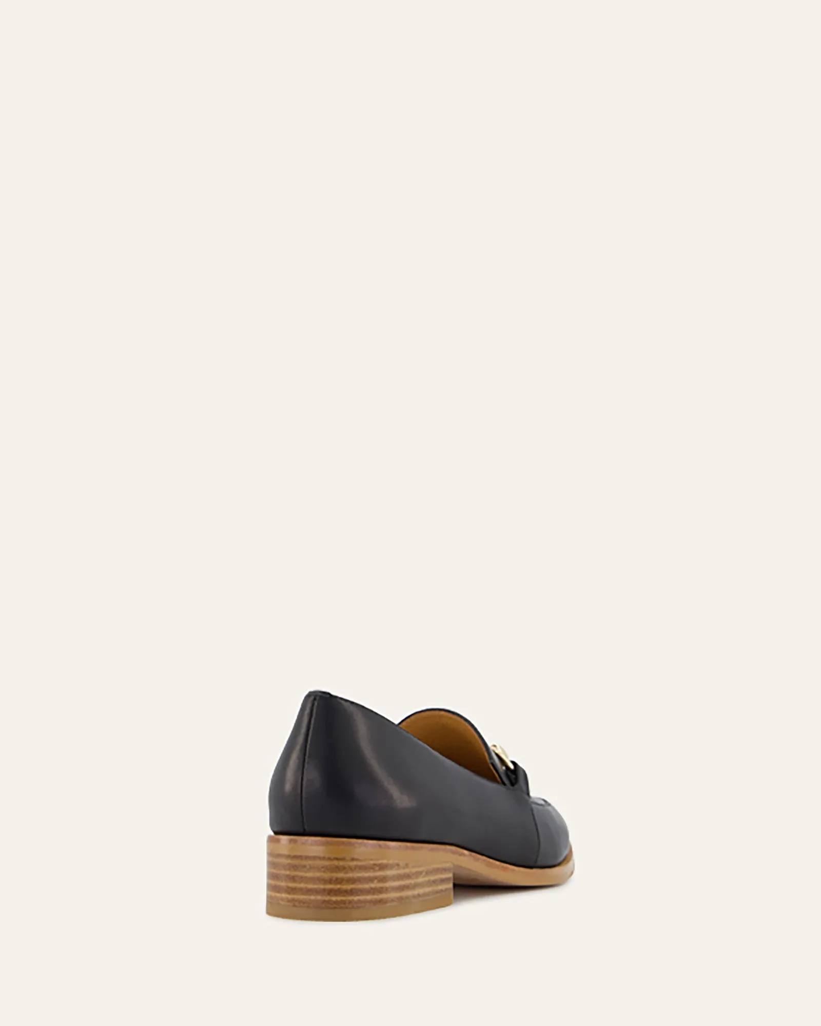 ROWAN LOAFERS BLACK LEATHER Jo Mercer