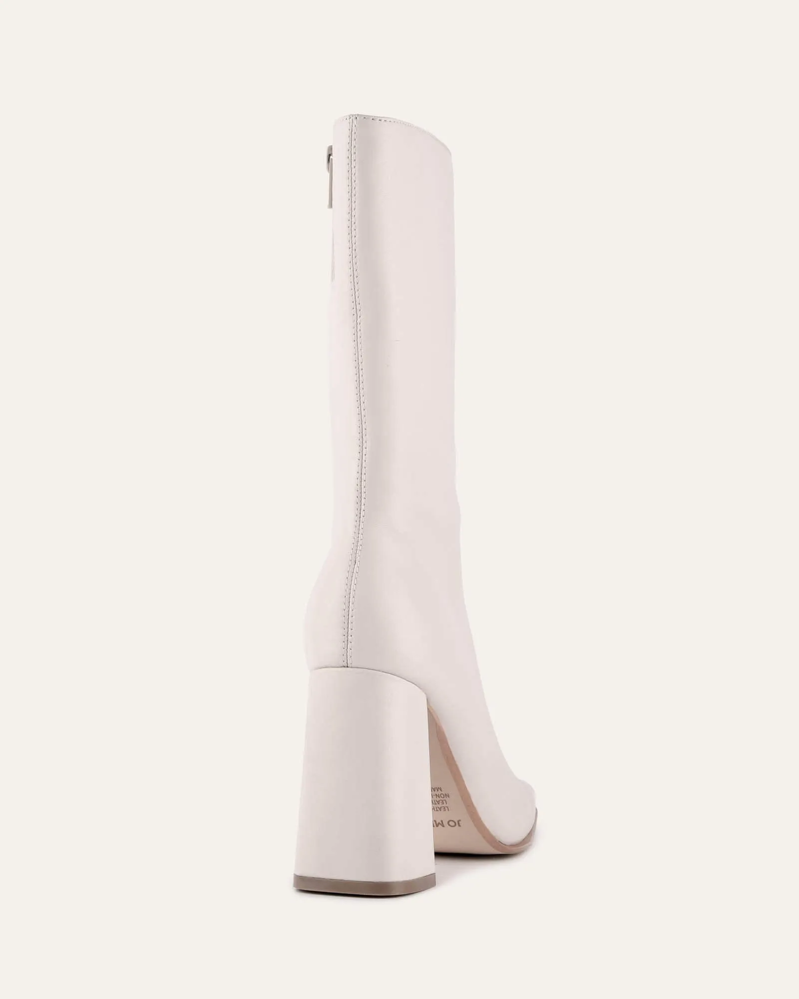 RUSH CALF BOOTS OFF WHITE LEATHER Jo Mercer