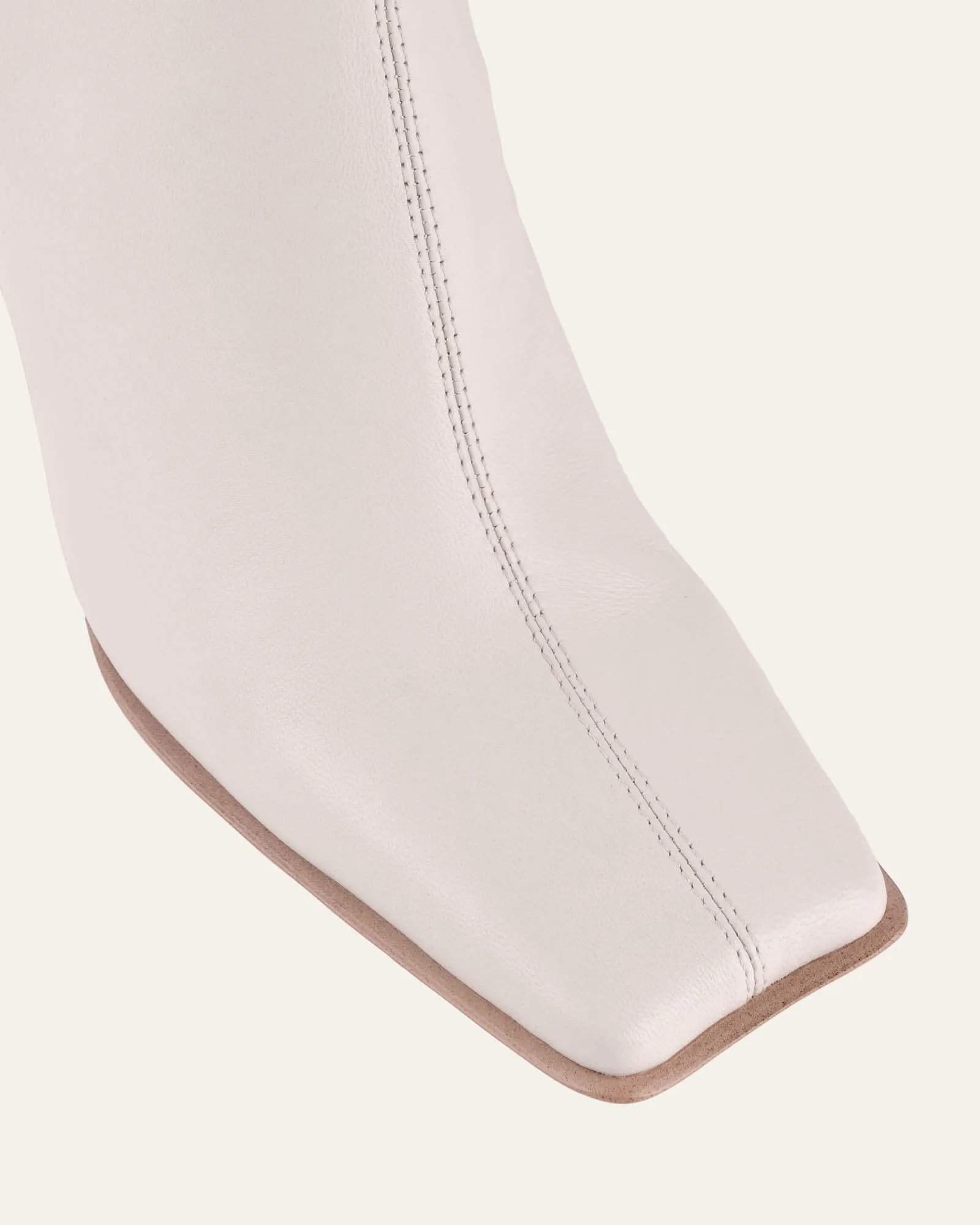 RUSH CALF BOOTS OFF WHITE LEATHER Jo Mercer