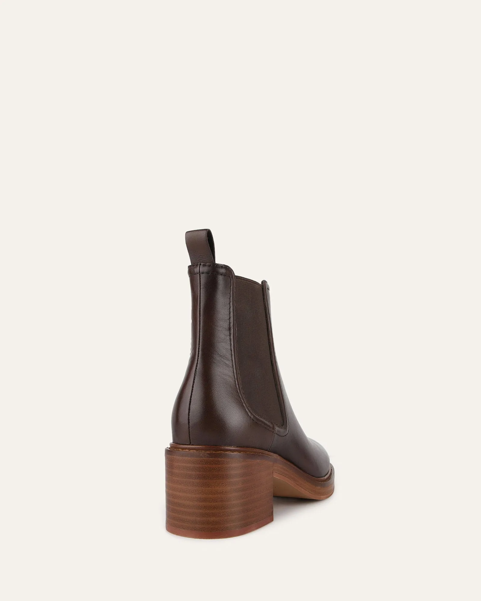 RYE MID ANKLE BOOTS CHESTNUT LEATHER Jo Mercer