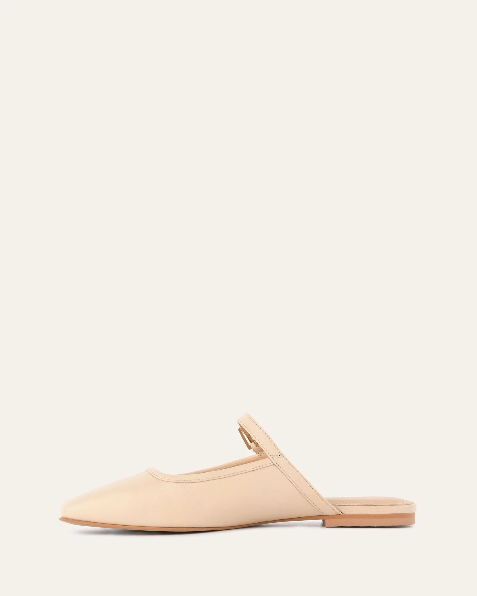 SAMMY DRESS FLATS SAND LEATHER Jo Mercer
