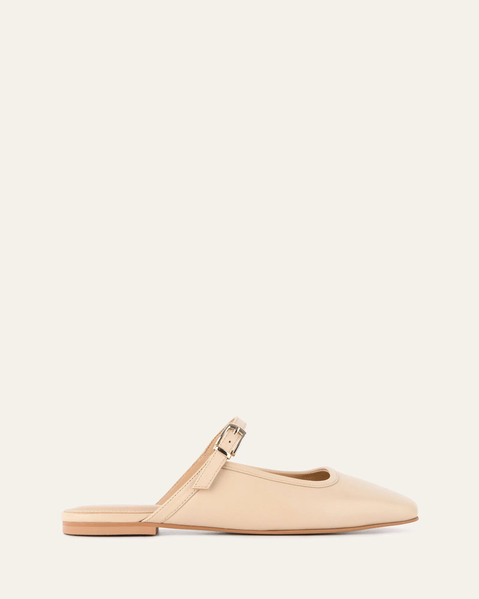 SAMMY DRESS FLATS SAND LEATHER Jo Mercer