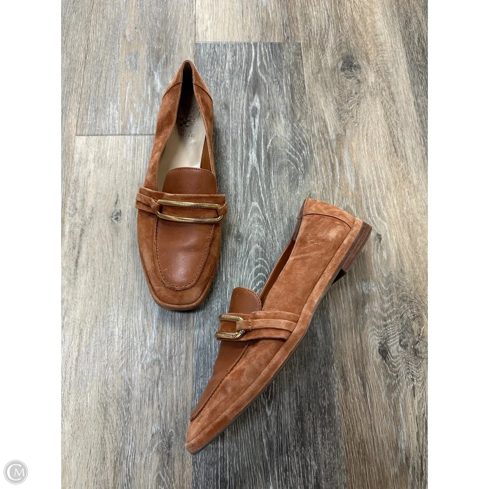 Shoes Flats By Vince Camuto In Brown, Size: 9