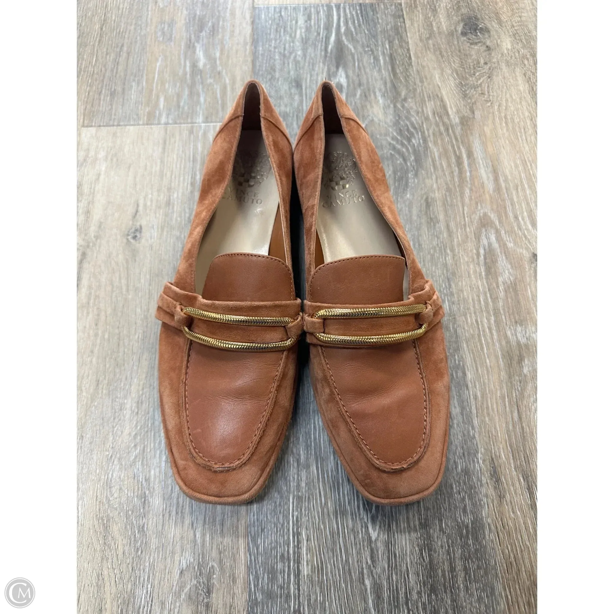 Shoes Flats By Vince Camuto In Brown, Size: 9