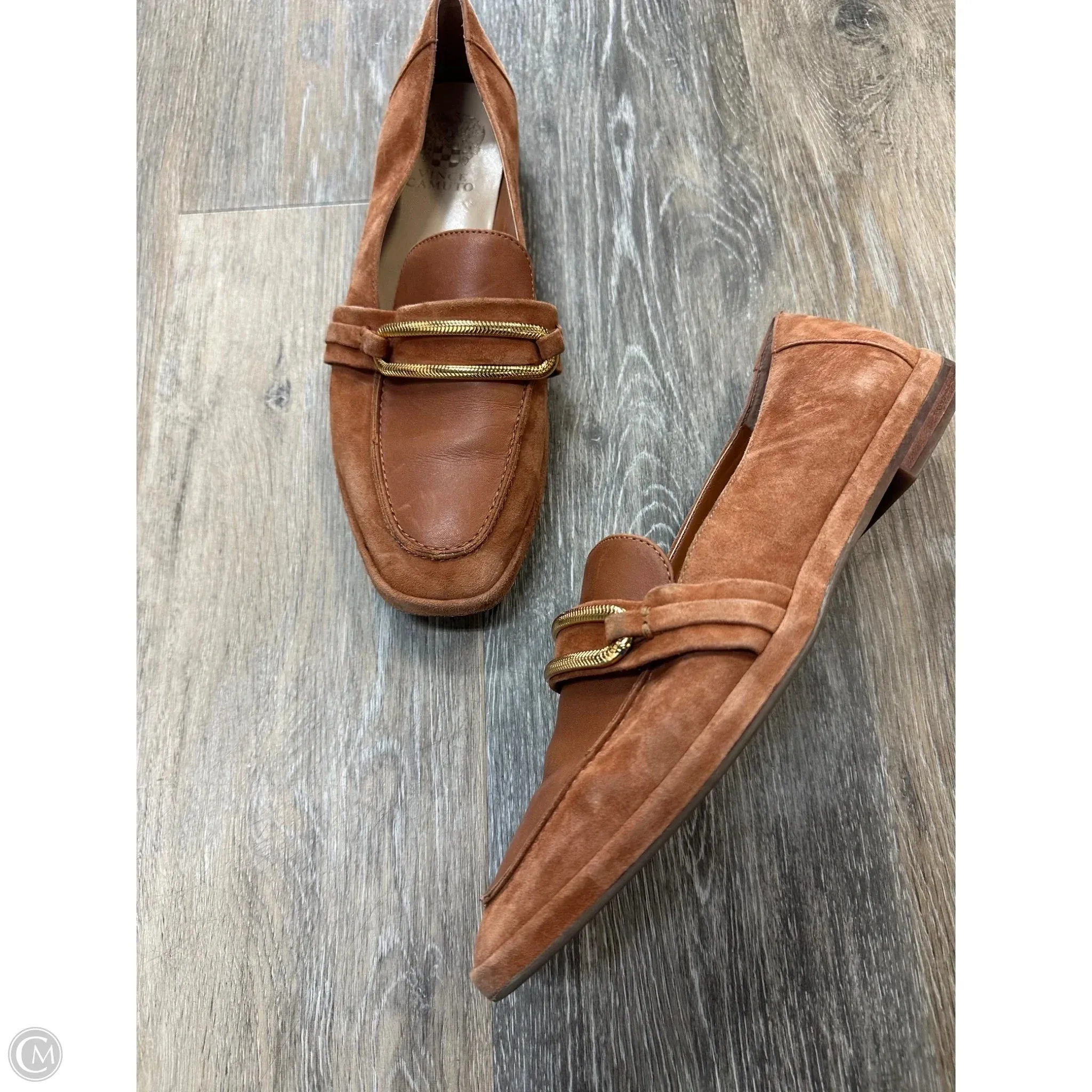 Shoes Flats By Vince Camuto In Brown, Size: 9