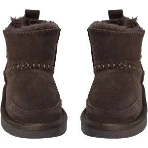 Sofie Schnoor Dark Brown Suede Boots