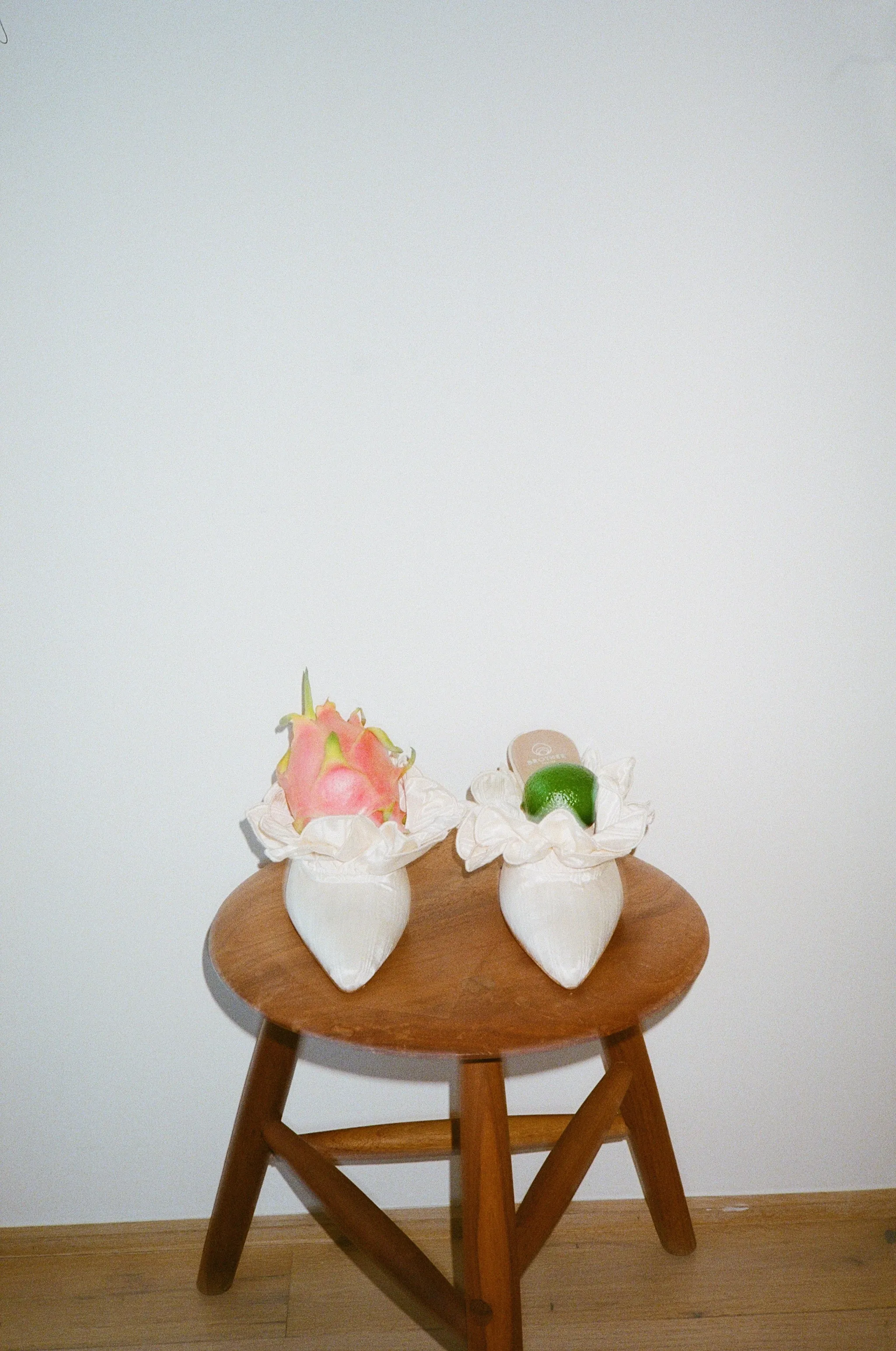 Stell Mule in Ivory Brother Vellies