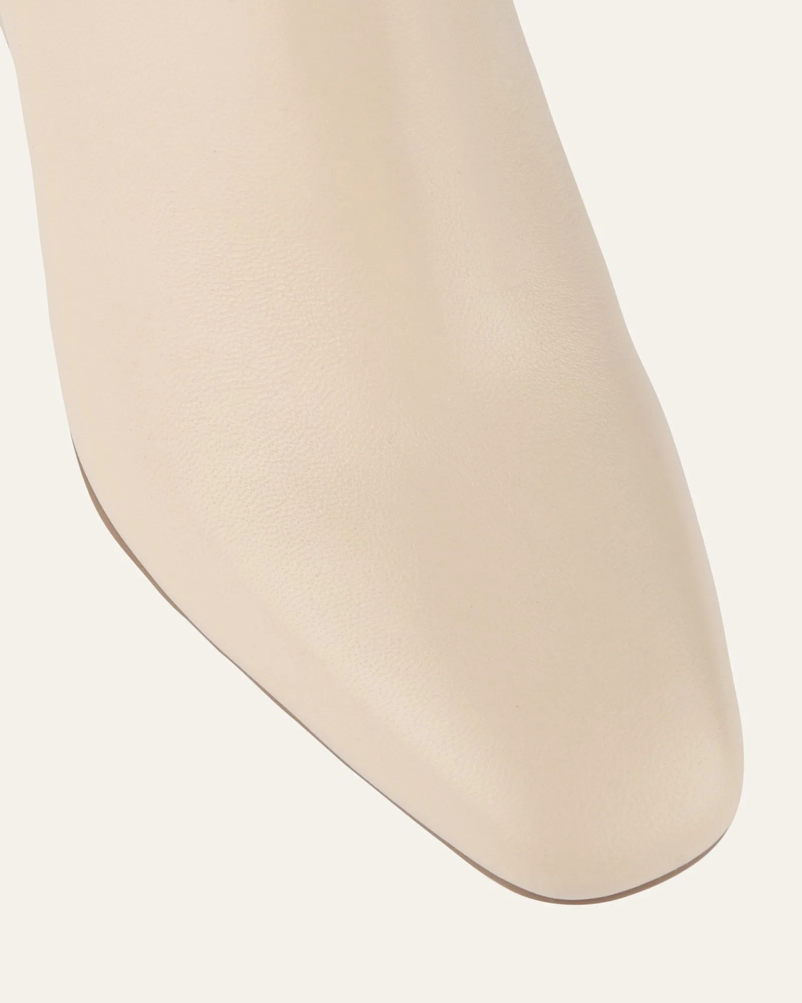 SUKI HIGH ANKLE BOOTS SAND LEATHER Jo Mercer