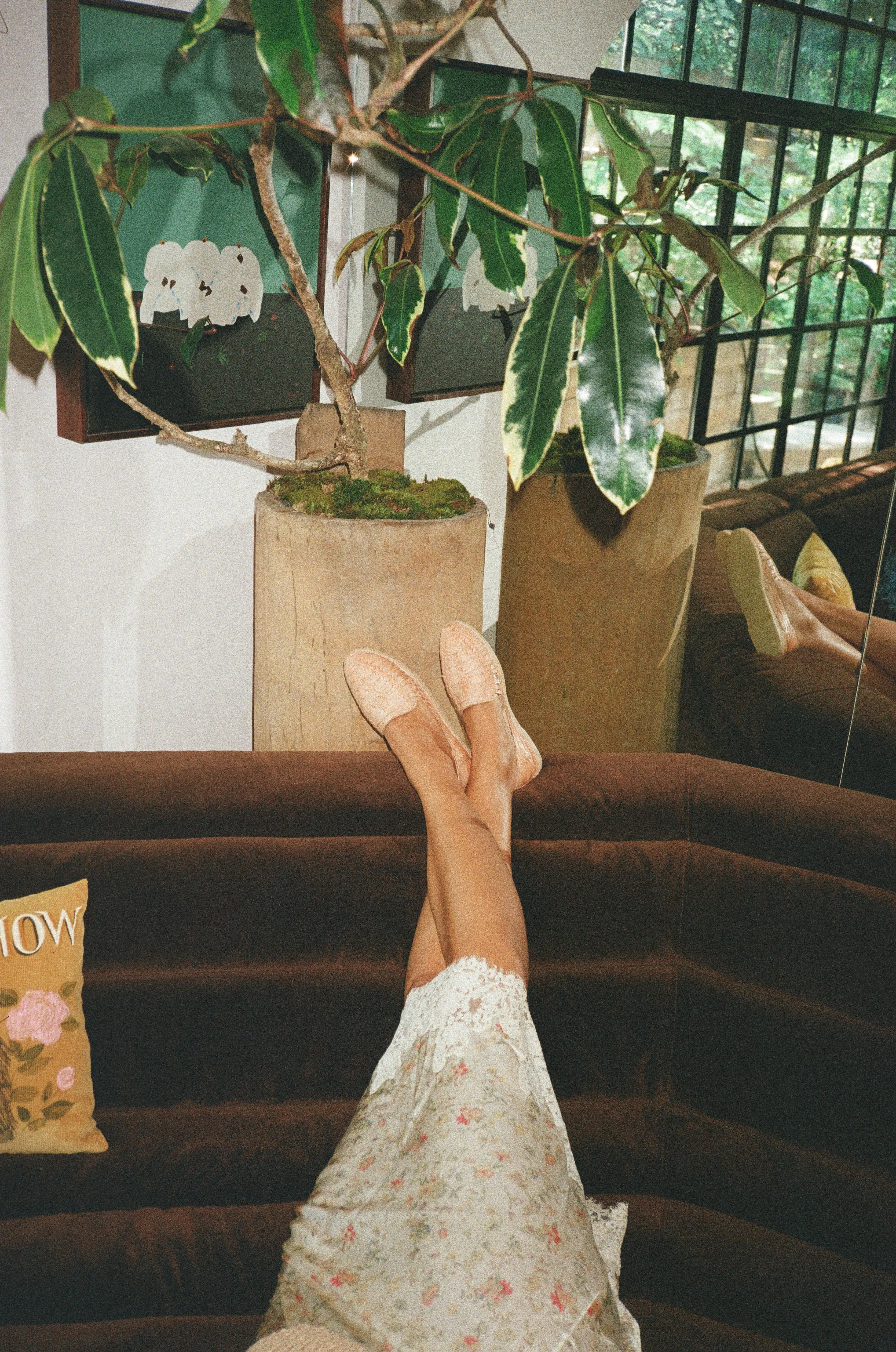 Summer Huarache in Blush Brother Vellies