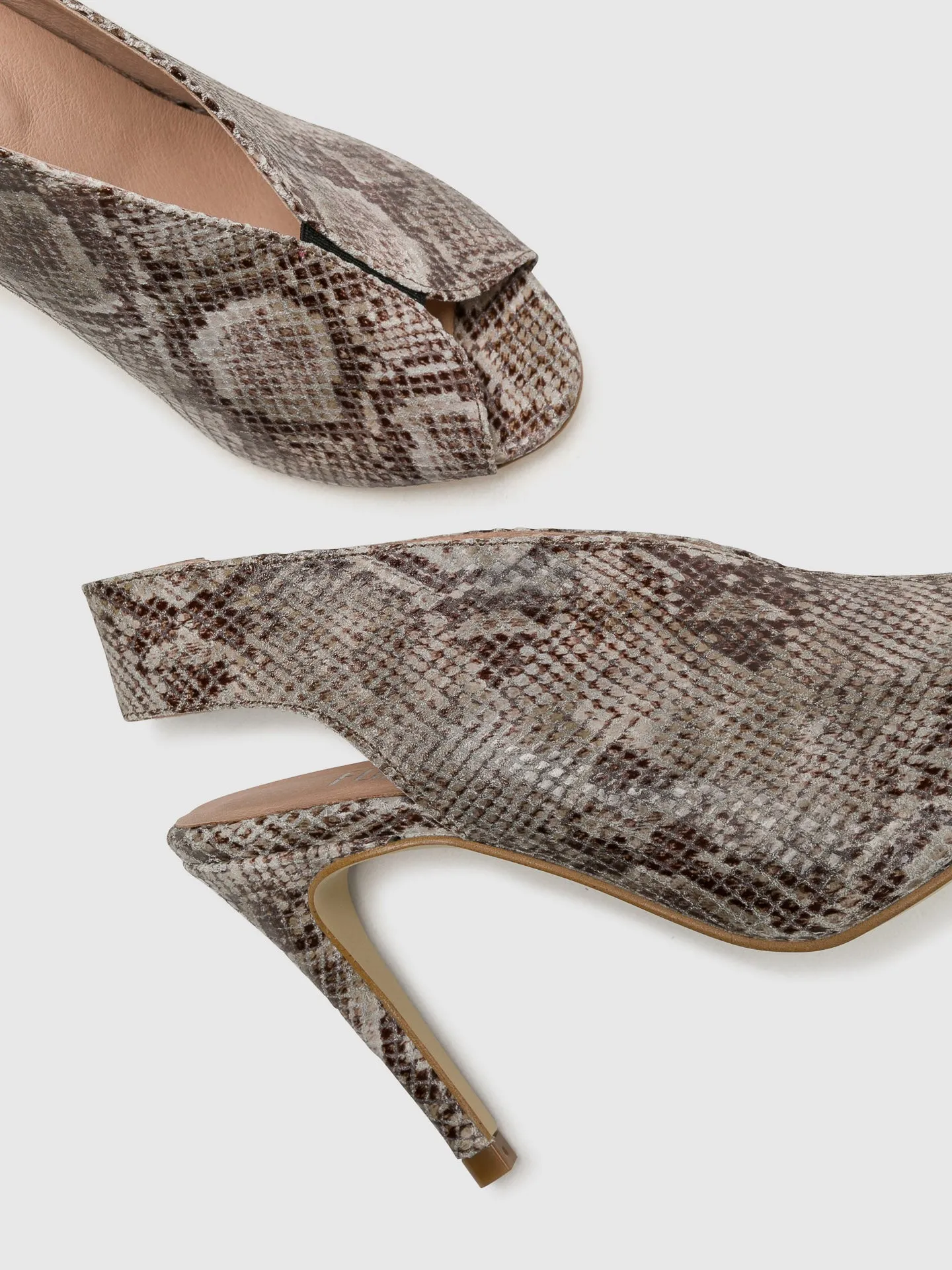 Tan Sling-Back Sandals