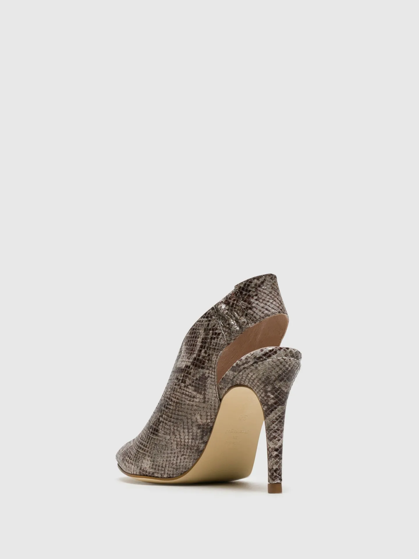 Tan Sling-Back Sandals