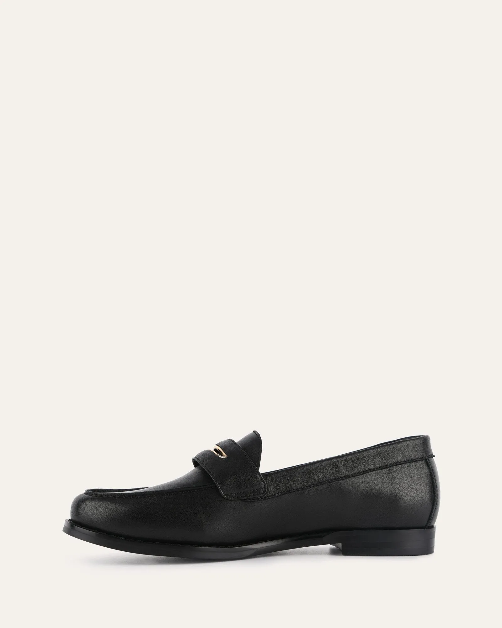 TAVI LOAFERS BLACK LEATHER Jo Mercer