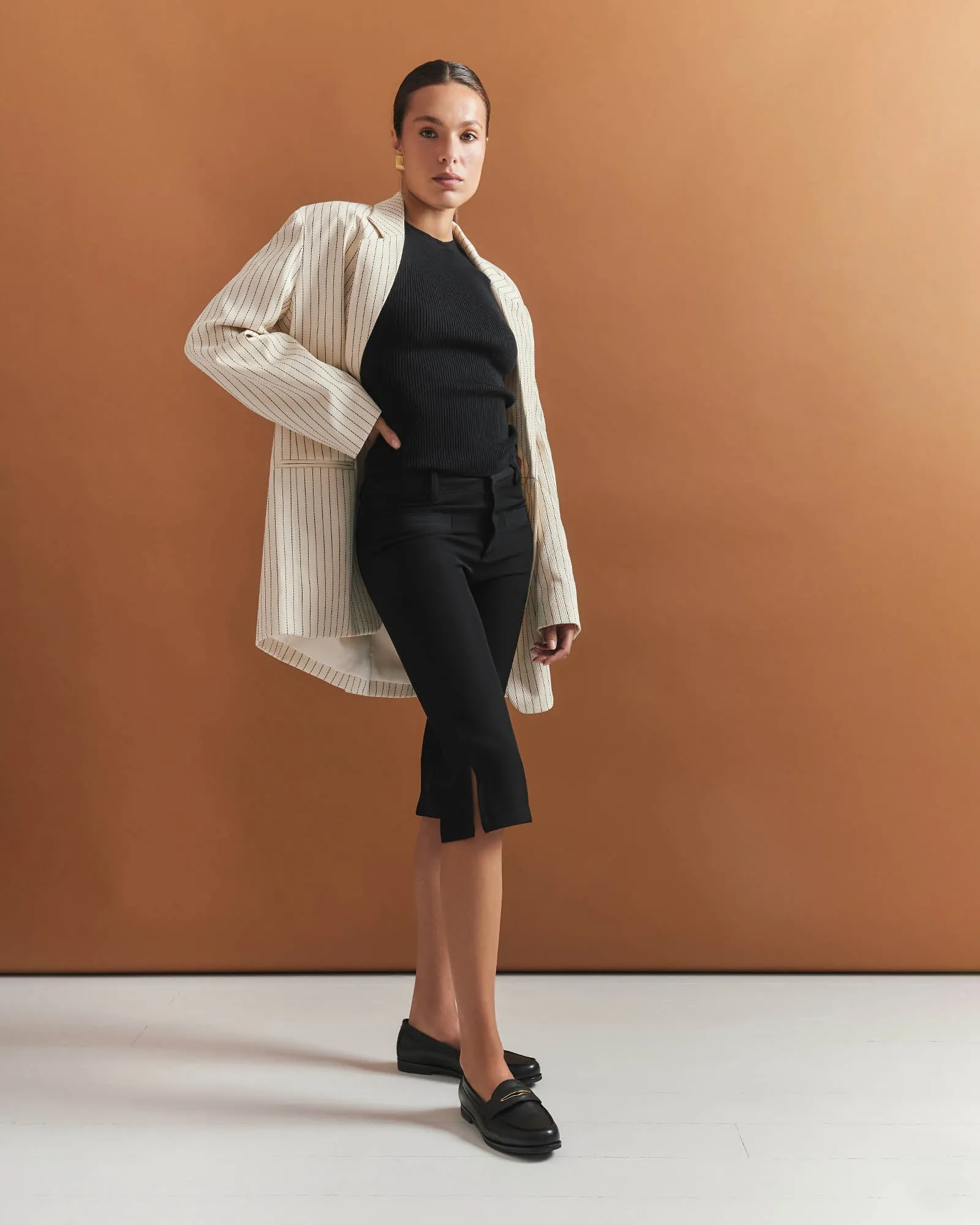 TAVI LOAFERS BLACK LEATHER Jo Mercer