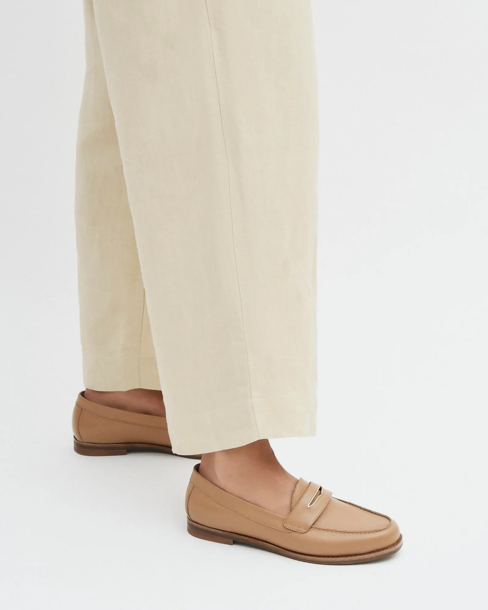 TAVI LOAFERS TAN LEATHER Jo Mercer