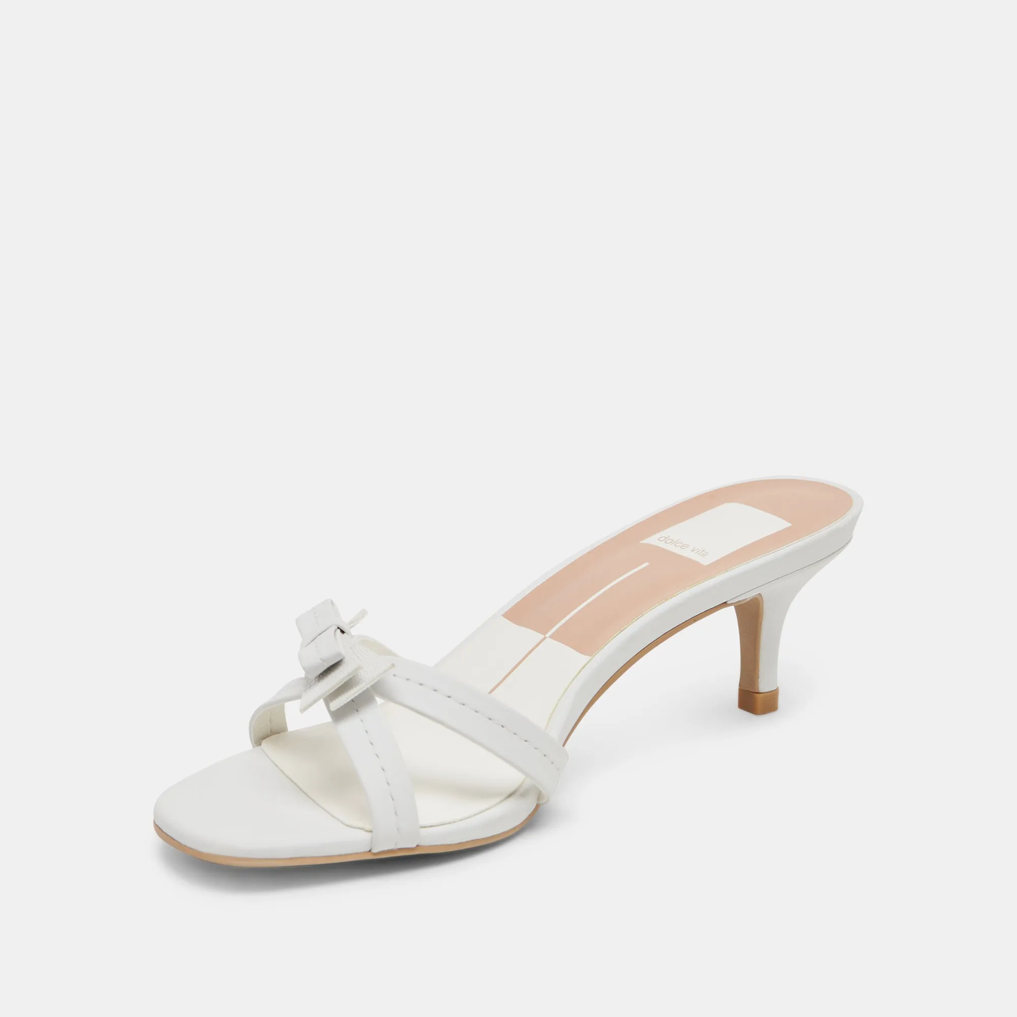 TERISA HEELS TRUE WHITE LEATHER Dolce Vita