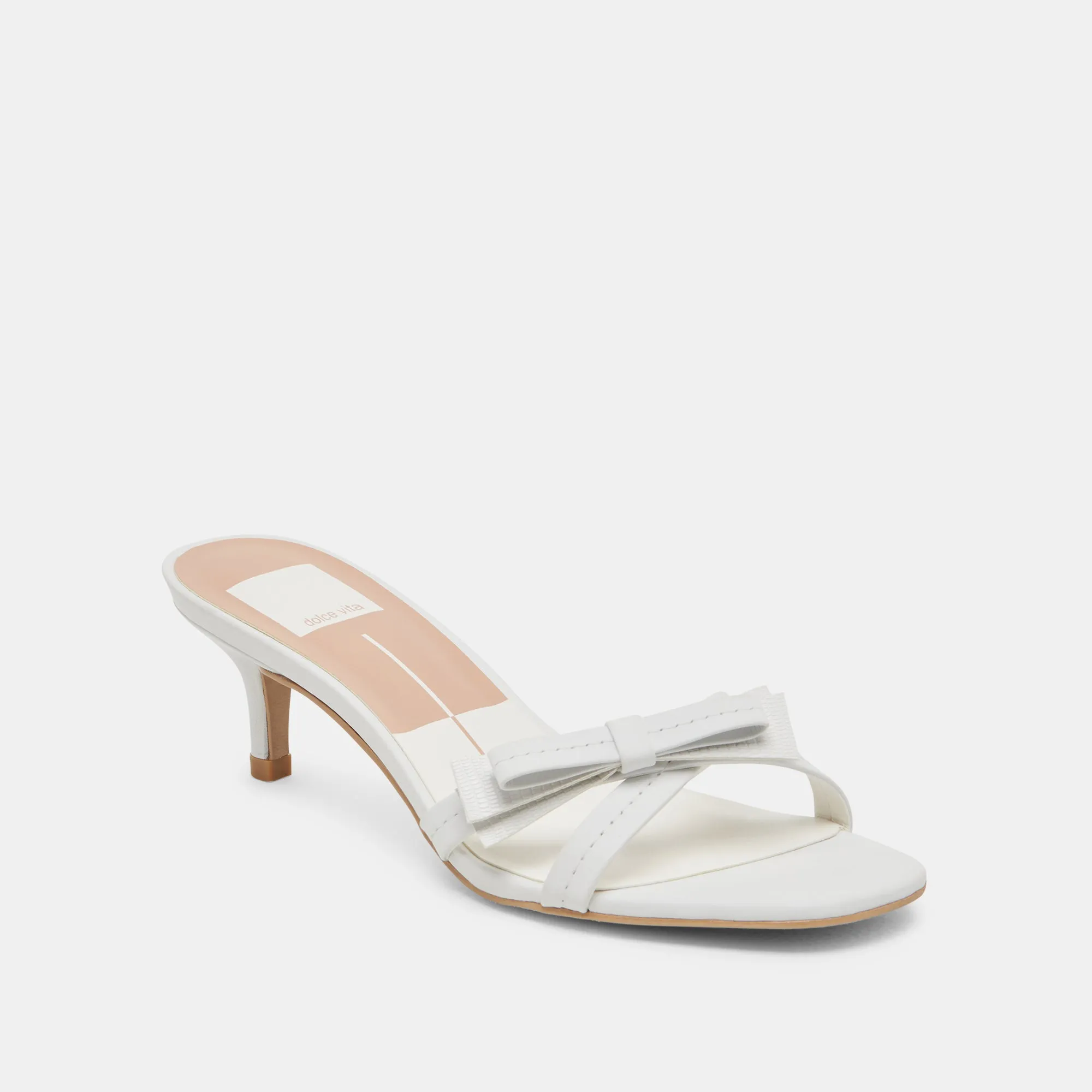 TERISA HEELS TRUE WHITE LEATHER Dolce Vita