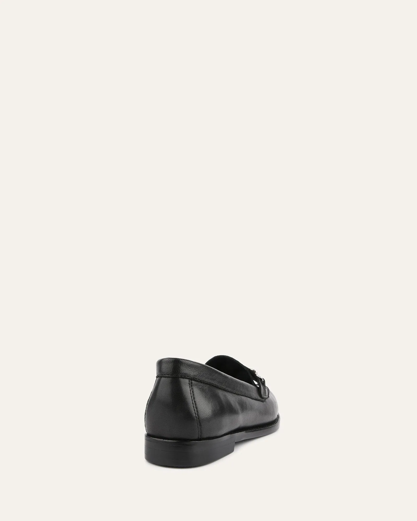 THEA LOAFERS BLACK LEATHER Jo Mercer
