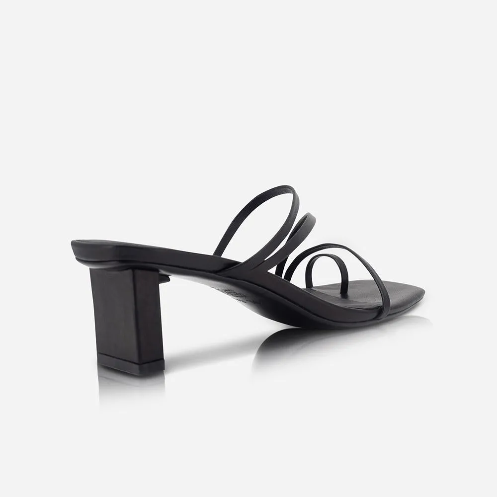 Theo Mid Mule Black SOL SANA