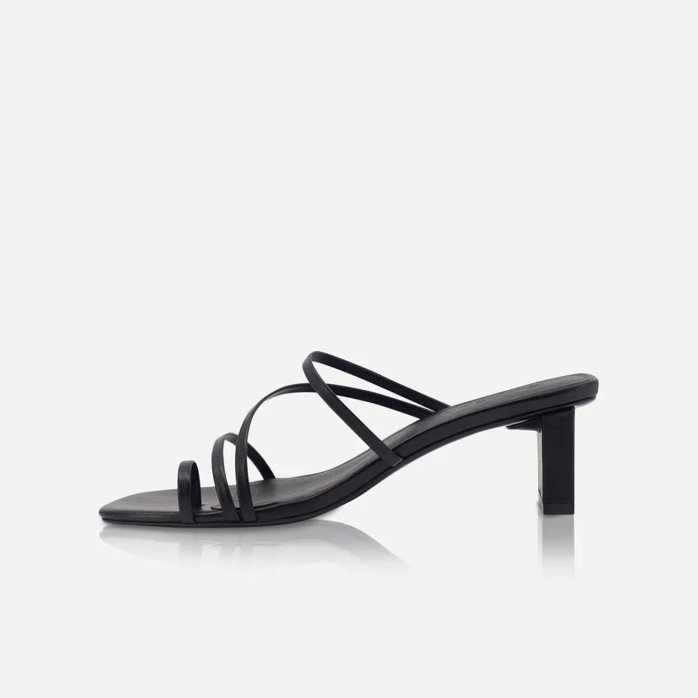 Theo Mid Mule Black SOL SANA