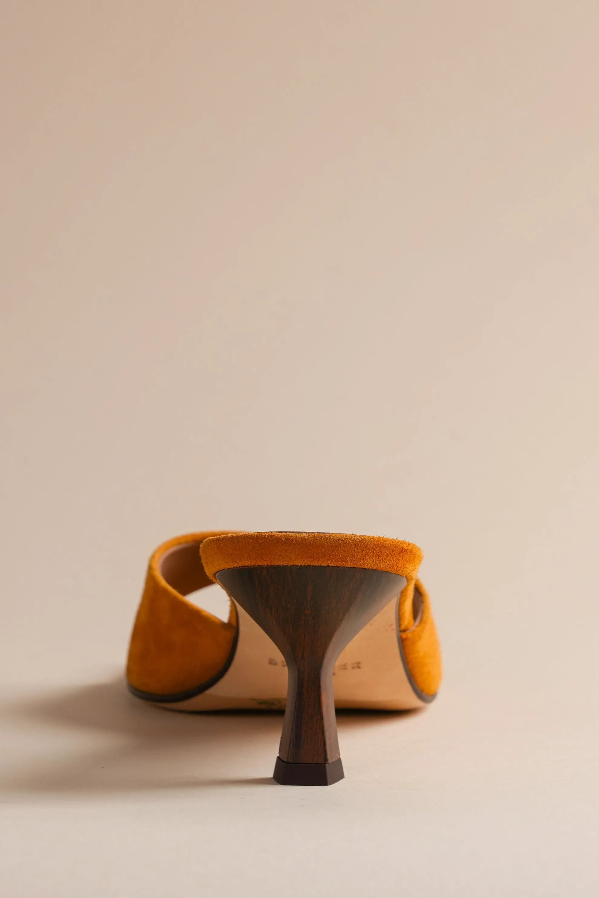 Tuesday Mule in Mustard Brother Vellies