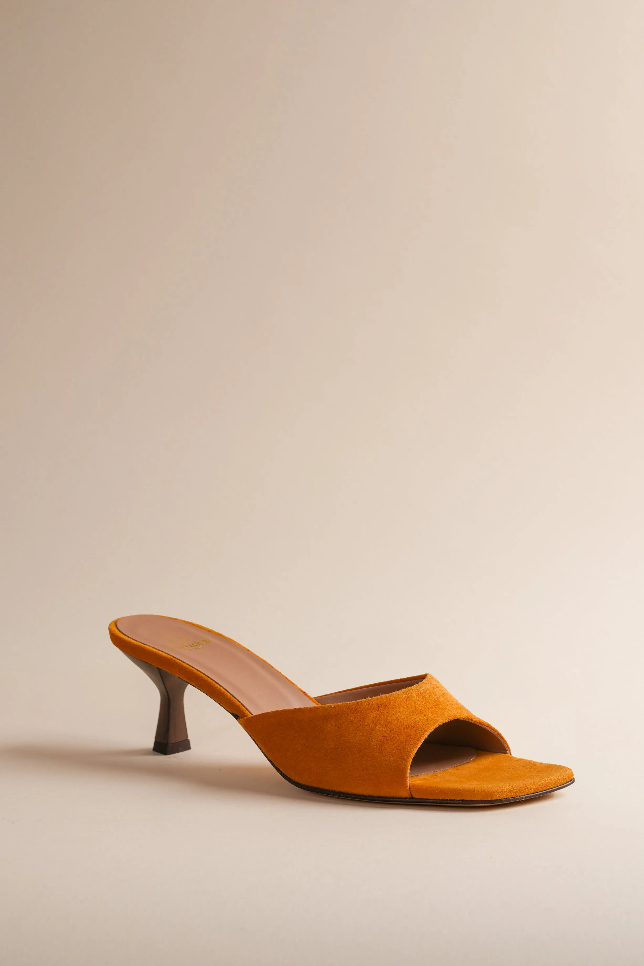Tuesday Mule in Mustard Brother Vellies