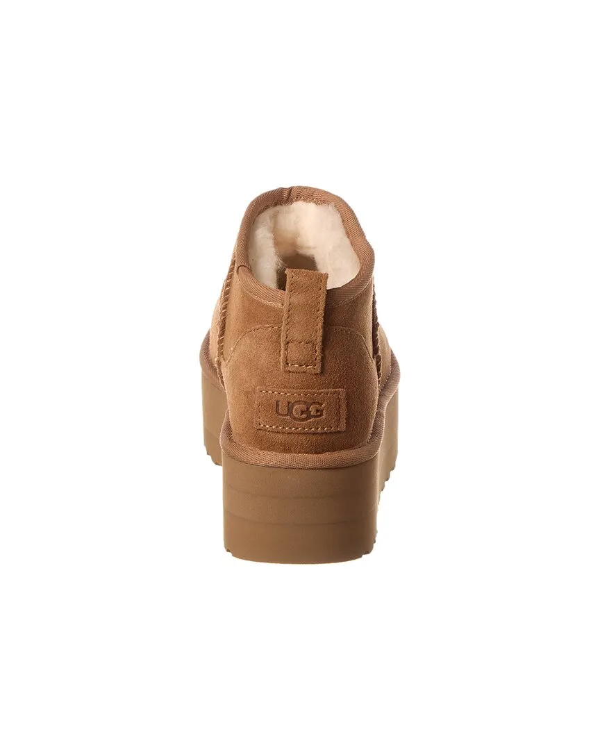UGG Classic Ultra Mini Suede Platform Boot