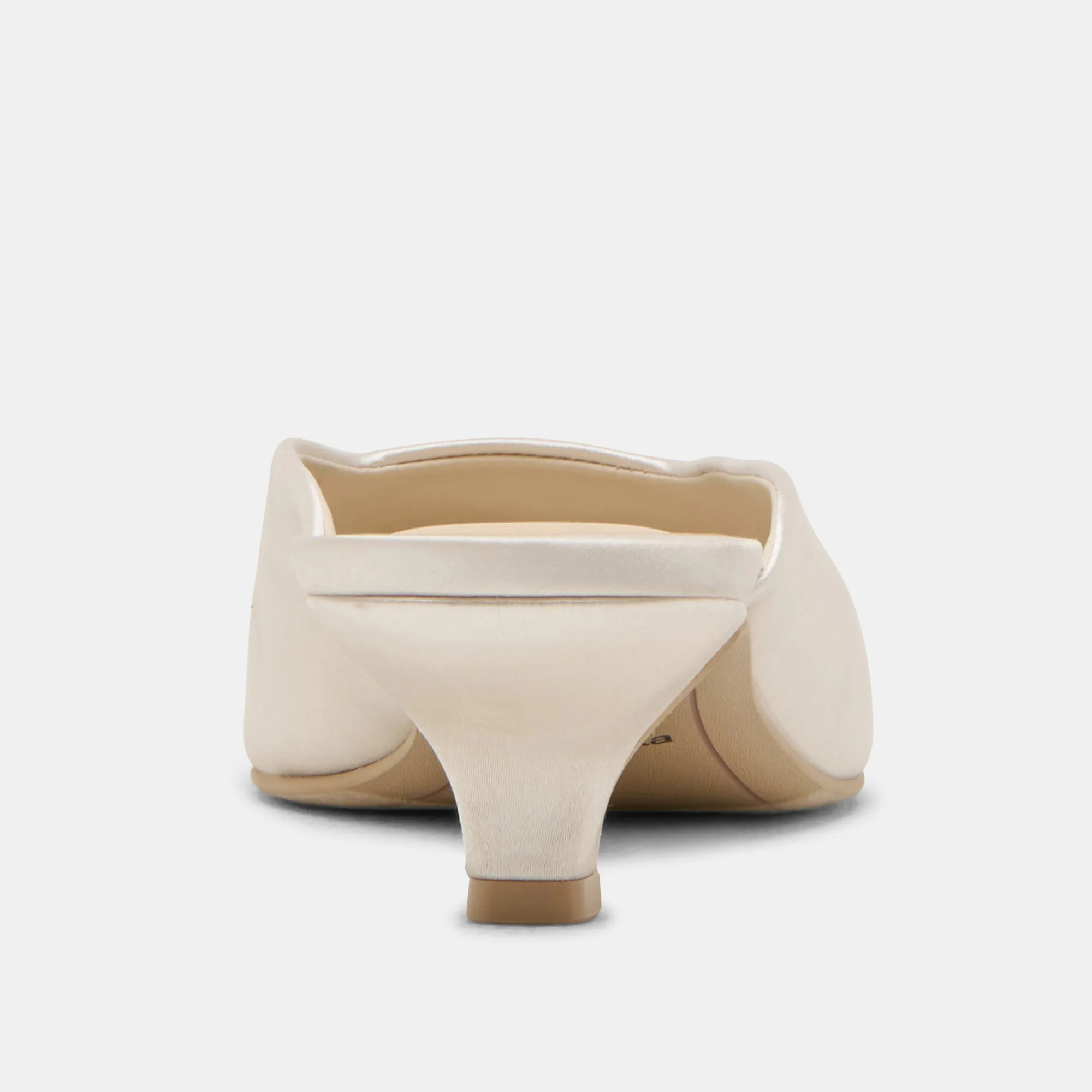 UMARA HEELS IVORY SATIN Dolce Vita