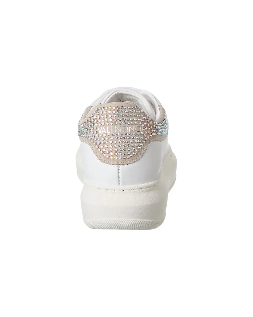 Valentino by Mario Valentino Fresia Sparkling Leather Sneaker