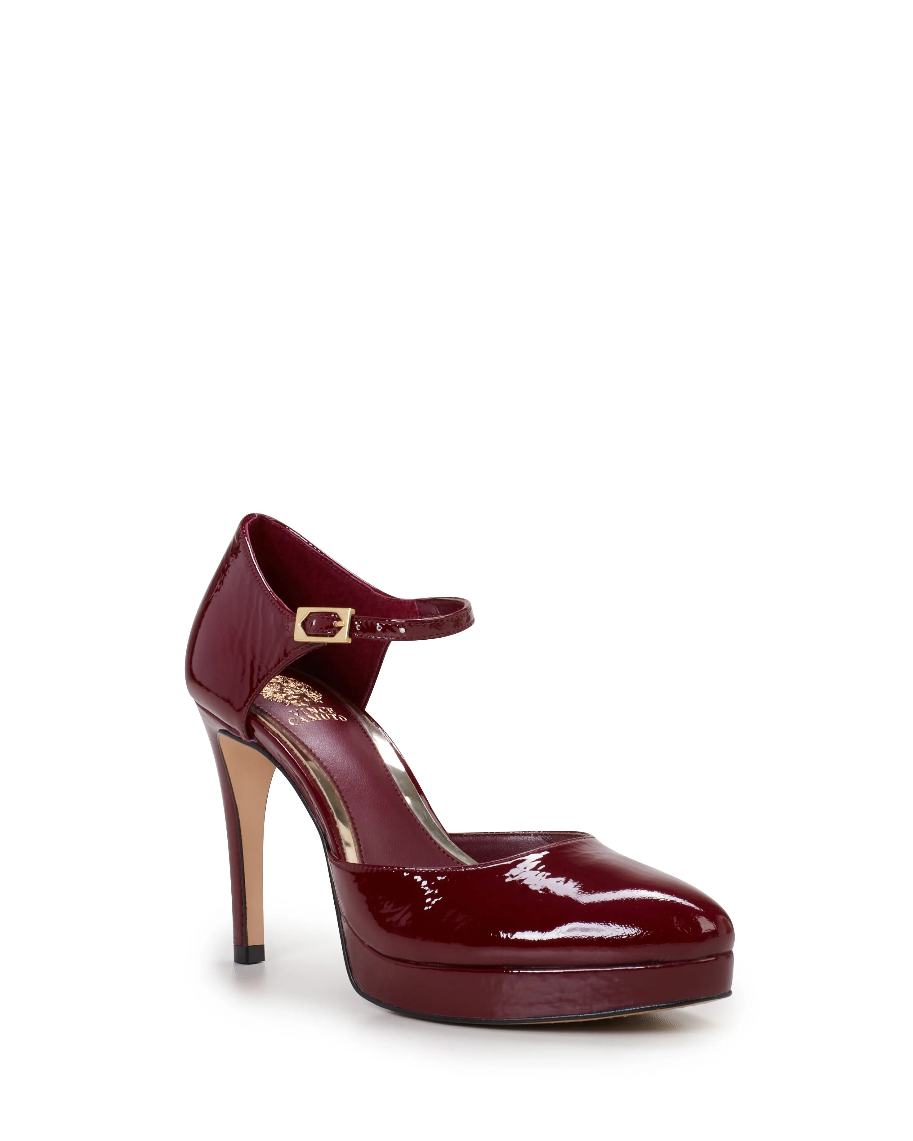 Valery Ankle Strap High Heel Pump Vince Camuto