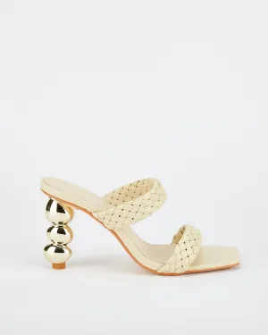 Villette Heel Off White SOL SANA