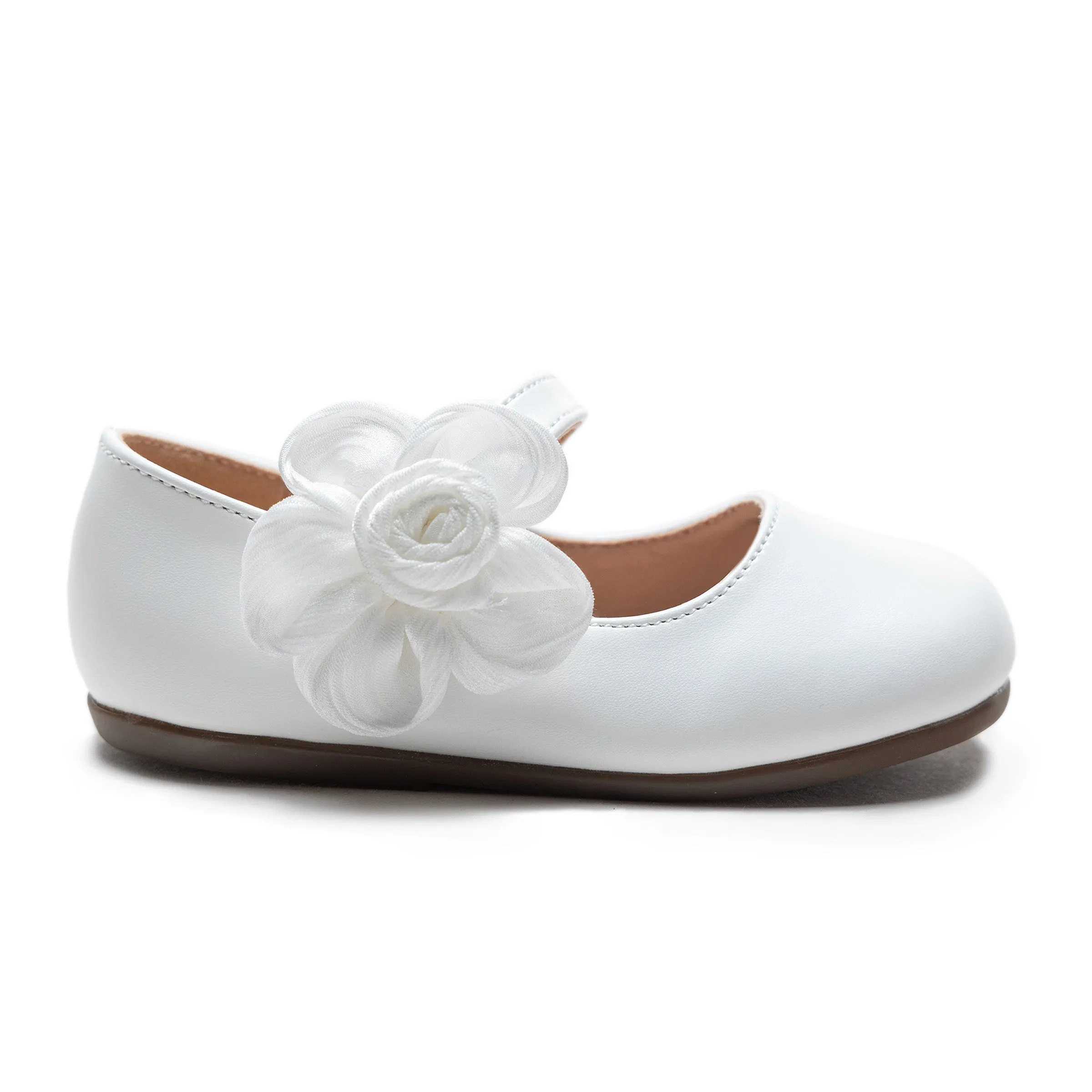 White Yasmine Blooming Flats