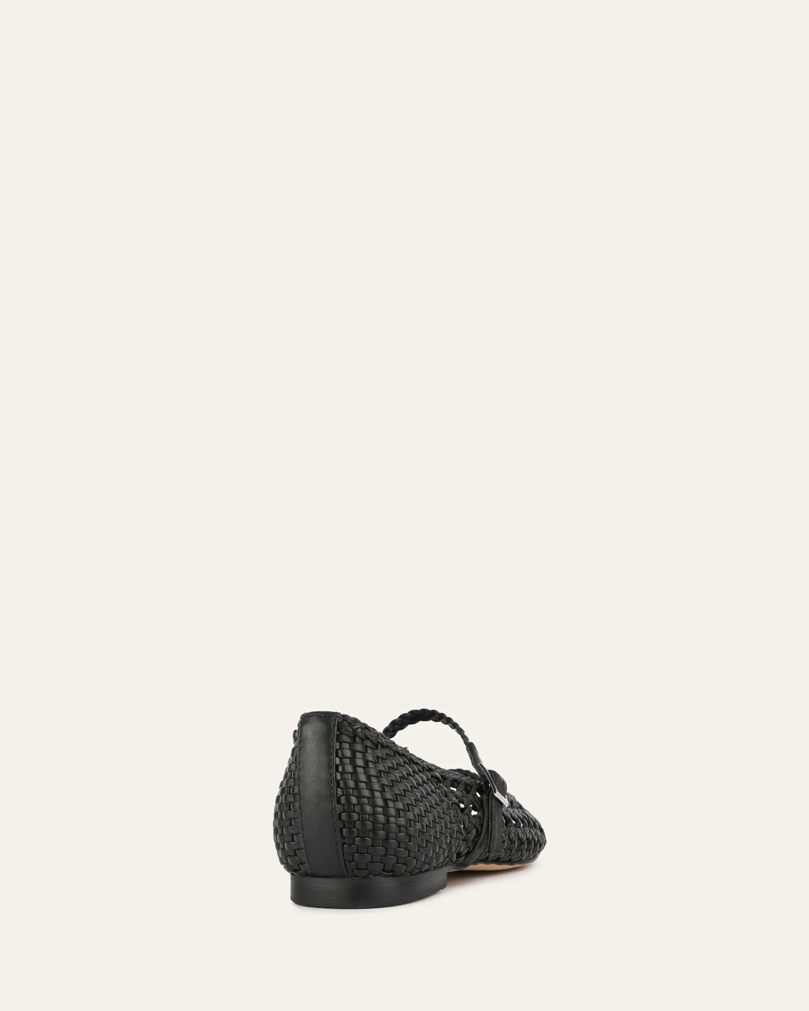 WILLIS CASUAL FLATS BLACK LEATHER Jo Mercer