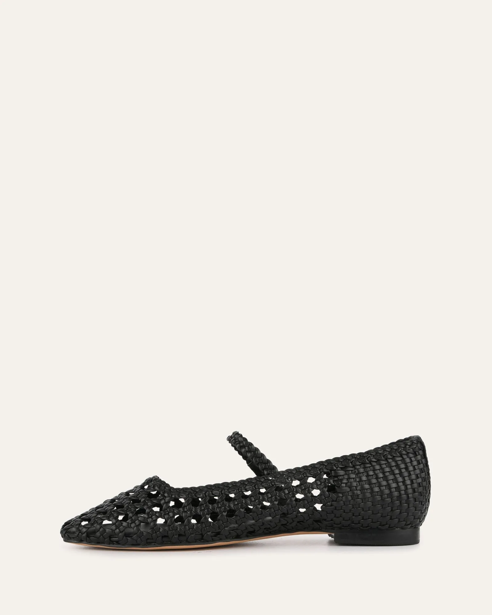 WILLIS CASUAL FLATS BLACK LEATHER Jo Mercer