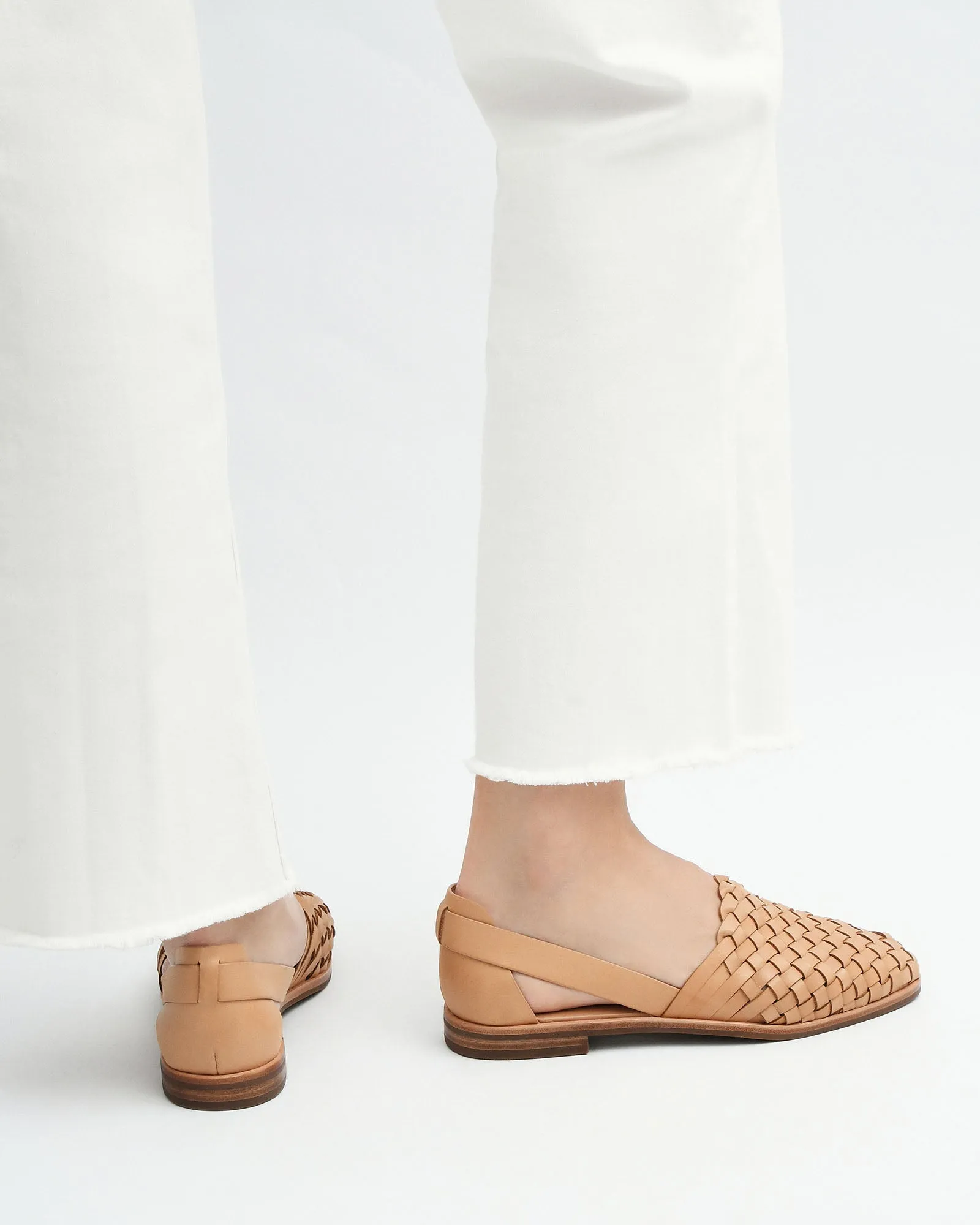 WISDOM CASUAL FLATS TAN LEATHER Jo Mercer