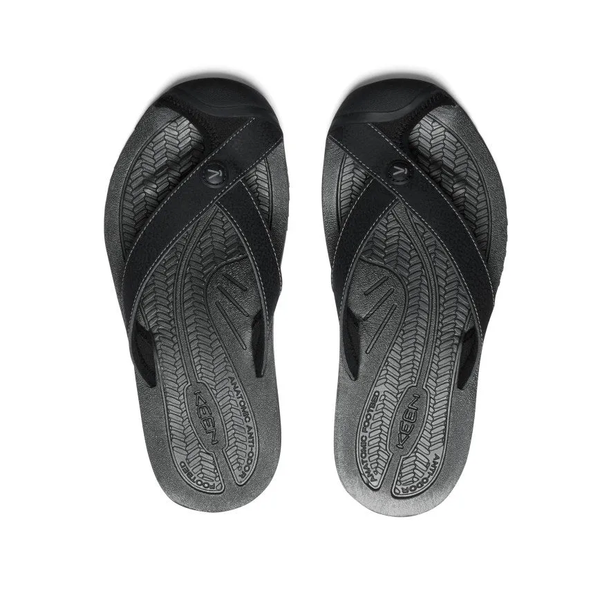 Women's Barbados Flip-Flop  |  Black/Steel Grey KEEN