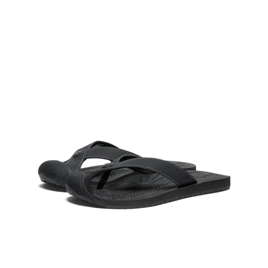 Women's Barbados Flip-Flop  |  Black/Steel Grey KEEN