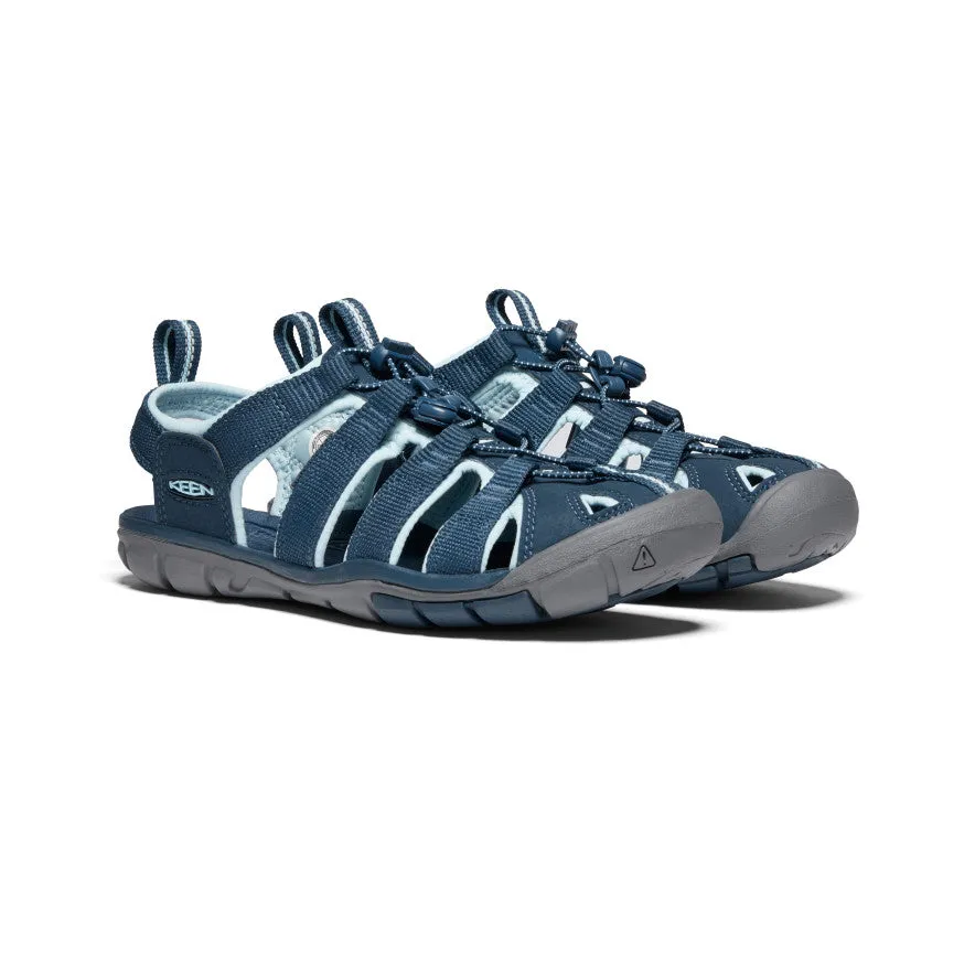 Women's Clearwater CNX Sandal  |  Navy/Blue Glow KEEN