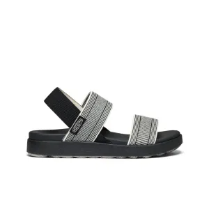 Women's Elle Backstrap Sandal  |  Black/Star White KEEN