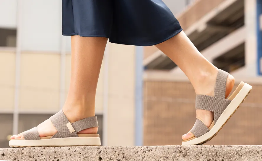 Women's Elle Backstrap Sandal  |  Brindle/Birch KEEN
