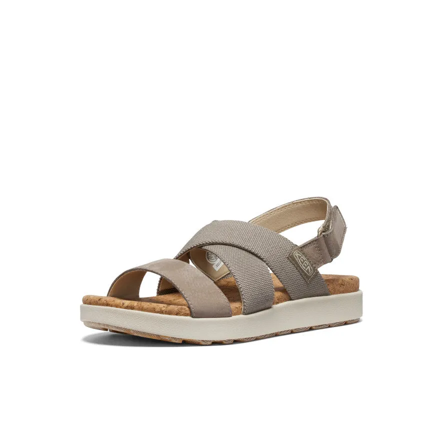 Women's Elle Criss Cross Sandal  |  Brindle/Birch KEEN