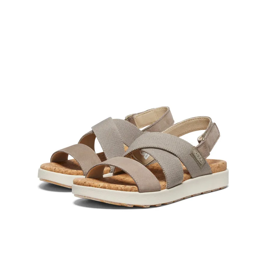 Women's Elle Criss Cross Sandal  |  Brindle/Birch KEEN