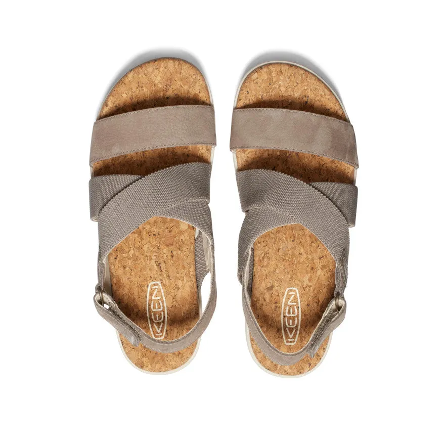 Women's Elle Criss Cross Sandal  |  Brindle/Birch KEEN