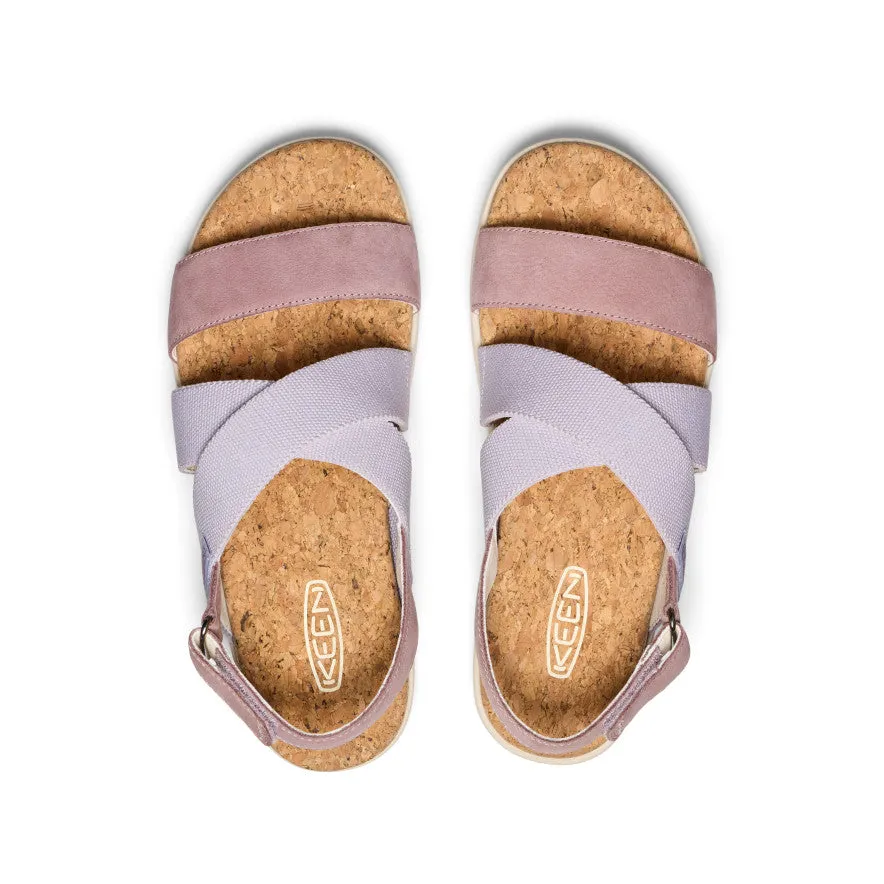 Women's Elle Criss Cross Sandal  |  Thistle/Toadstool KEEN