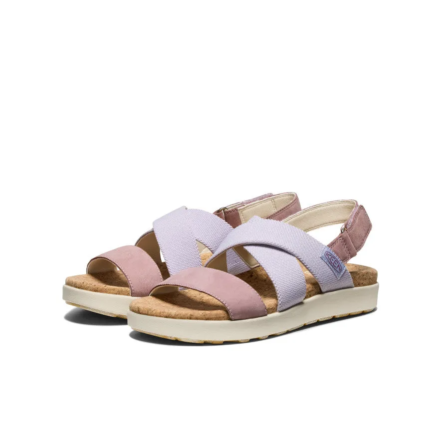 Women's Elle Criss Cross Sandal  |  Thistle/Toadstool KEEN