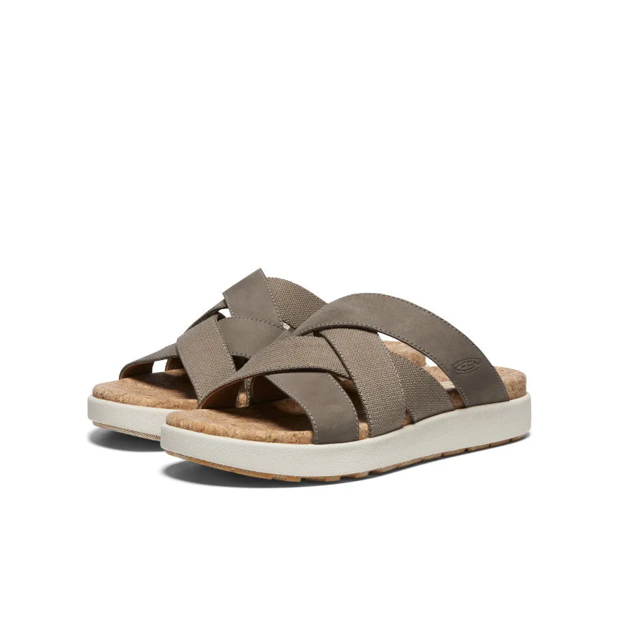 Women's Elle Mixed Slide  |  Brindle/Birch KEEN
