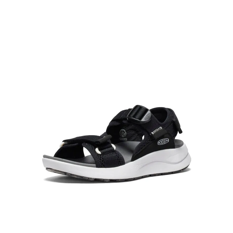 Women's Elle Sport Backstrap Sandal  |  Black/Steel Grey KEEN