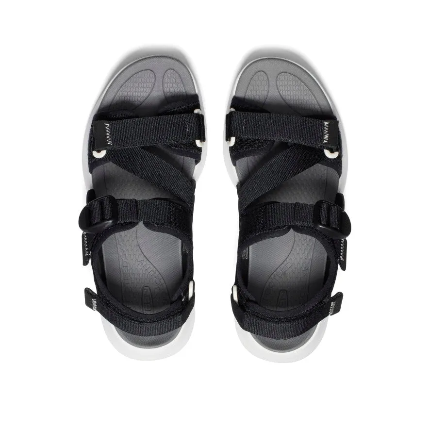 Women's Elle Sport Backstrap Sandal  |  Black/Steel Grey KEEN